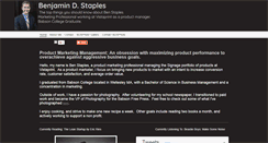 Desktop Screenshot of benjamindstaples.com